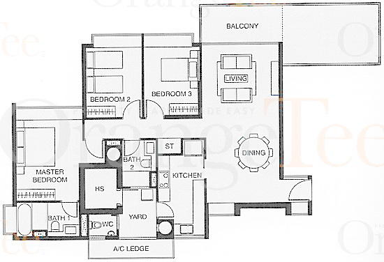 Riveredge - Condo in Sampan Place Singapore - STProperty Riveredge - Condo in Sampan Place Singapore - STProperty