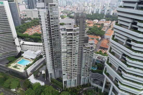 concourse skyline drone and condo details beach road in beach road concourse