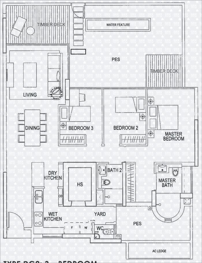 Floor Plans for Double Bay Residences Condo | SRX Property Floor Plans for Double Bay Residences Condo | SRX Property