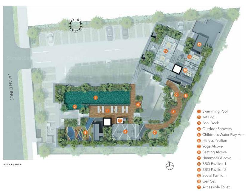 The Navian Drone And Condo Details Jalan Eunos In Changi Airport Changi Village D17 Srx