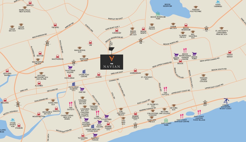 The Navian Drone And Condo Details Jalan Eunos In Changi Airport Changi Village D17 Srx