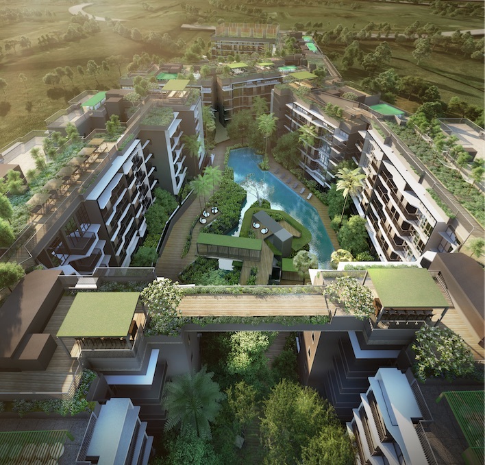 Daintree Residence Drone and Condo Details 11d Toh Tuck Road in Clementi Park / Upper Bukit