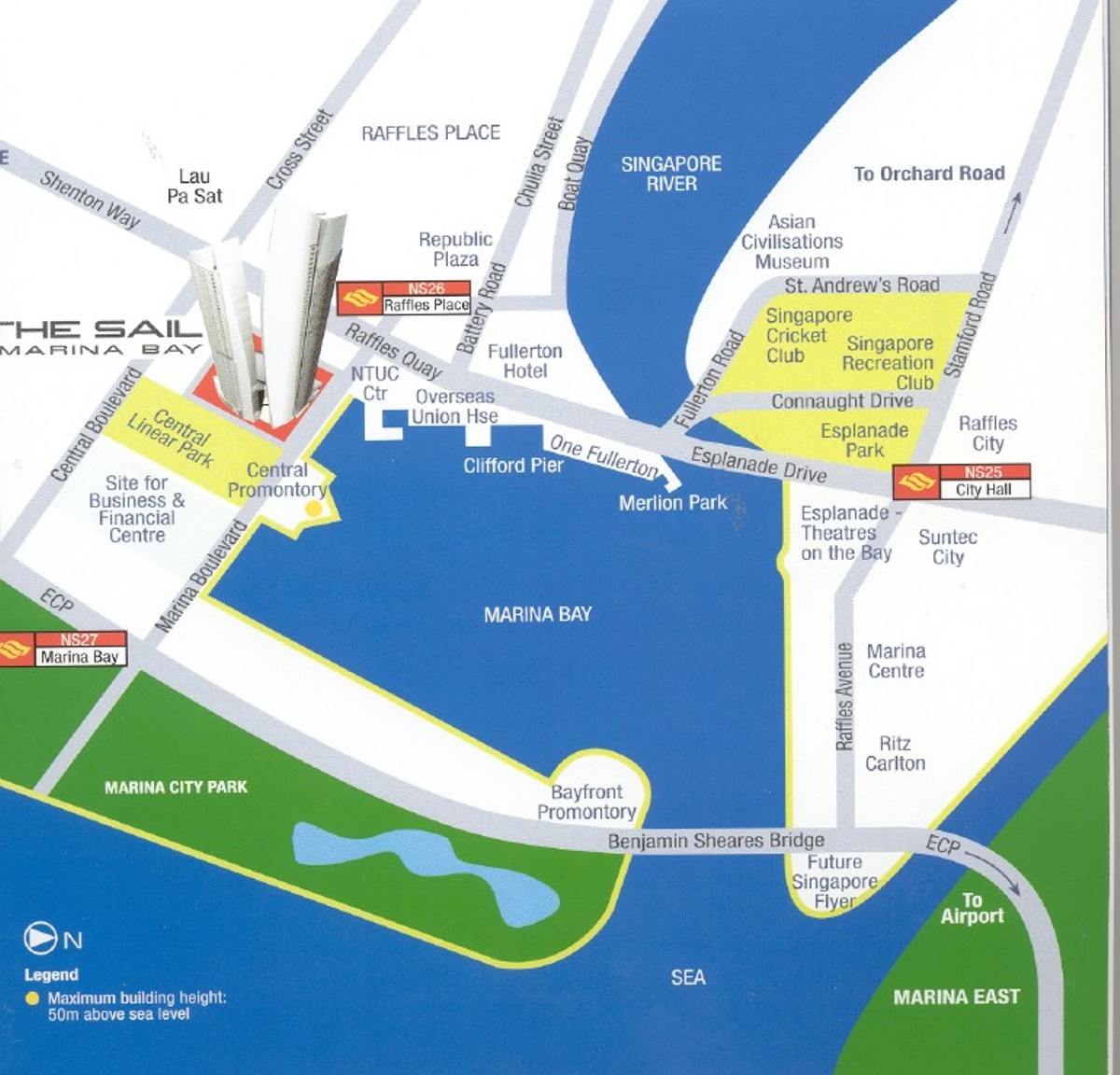 the sail marina bay drone and condo details marina boulevard in car park near singapore flyer