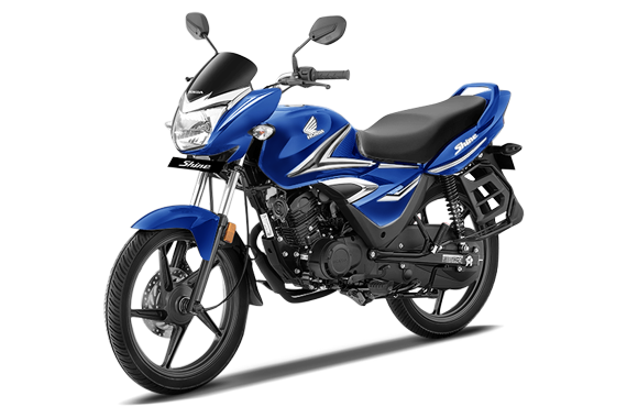 Honda Shine 125 Decent Blue Metallic available colors at Bengaluru in Ananda Honda