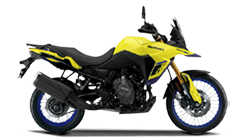 Vehicle Suzuki V Strom 800DE at Chikodi in MAHALAXMI SUZUKI, CHIKODI.
