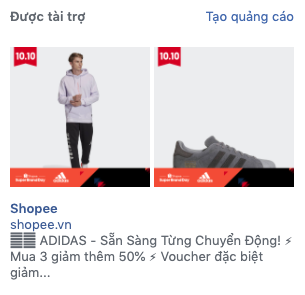 Quảng cáo cột bên phải của Facebook