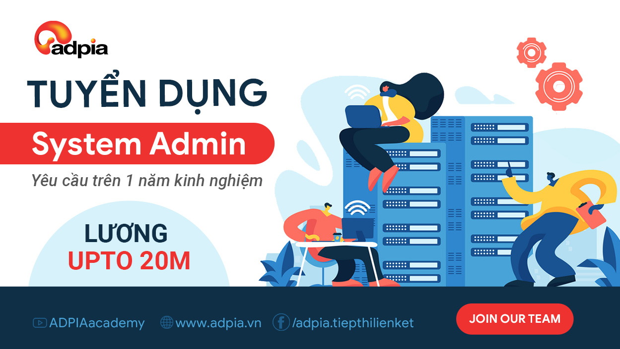 Tuyển Chuyên Viên Vận Hành Hệ Thống (Devops)