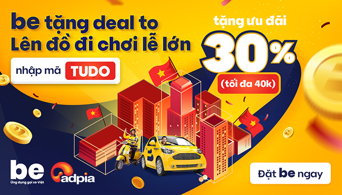 [BE] Be tặng deal to - Lên đồ đi chơi lễ