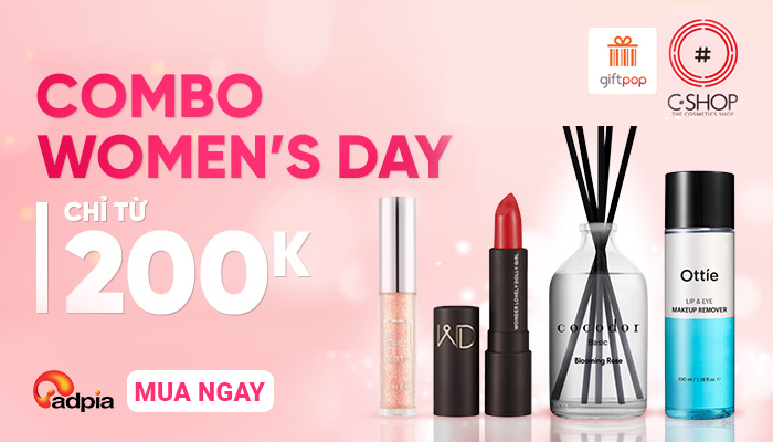 [GIFTPOP] COMBO WOMEN''S DAY CHỈ TỪ 200K