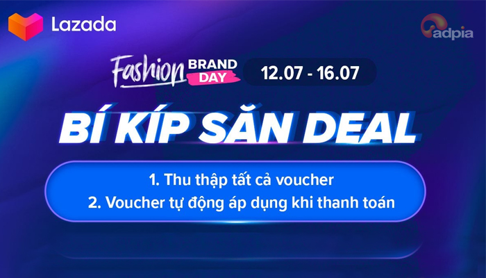 [LAZADA] CƠN MƯA VOUCHER TỪ NGÀNH HÀNG THỜI TRANG