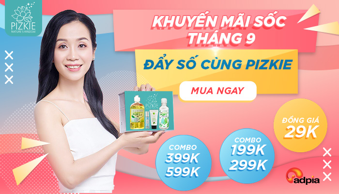 [PIZKIE] KHUYẾN MÃI SỐC THÁNG 9 - ĐẨY SỐ CÙNG PIZKIE