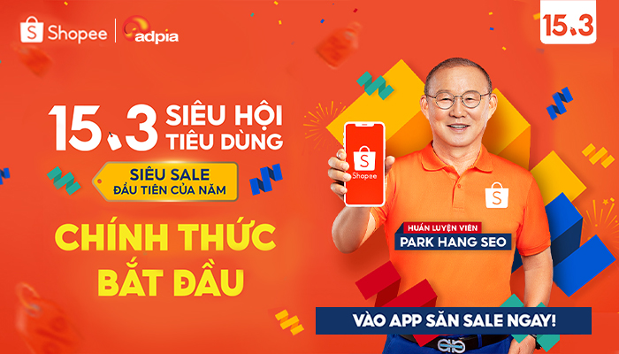 [SHOPEE] 15.3 SIÊU HỘI TIÊU DÙNG - SIÊU SALE ĐẦU TIÊN CỦA NĂM CHÍNH THỨC BẮT ĐẦU