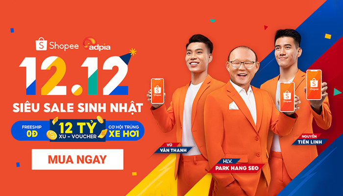 [SHOPEE] 12.12 - SIÊU SALE SINH NHẬT BẮT ĐẦU