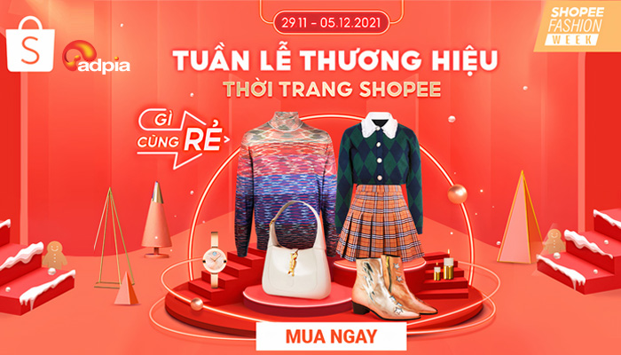 [SHOPEE] TUẦN LỄ THƯƠNG HIỆU THỜI TRANG SHOPEE || 29.11 - 5.12