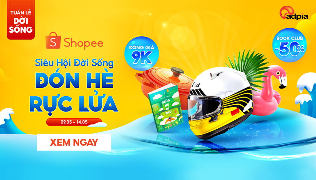 [SHOPEE] Siêu hội đời sống - Đón hè rực lửa