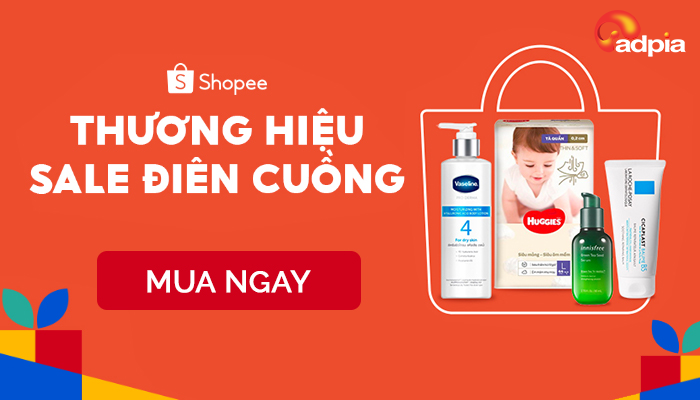 [SHOPEE] THƯƠNG HIỆU SALE ĐIÊN CUỒNG - THƯỞNG HOA HỒNG SIÊU HOT