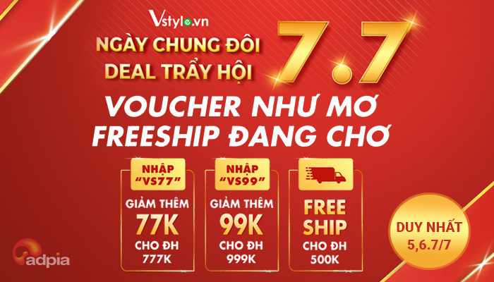 [VSTYLE] VOUCHER BÙNG NỔ - FREESHIP TẬN CHỖ