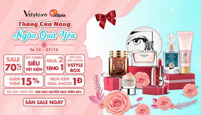 [VSTYLE] 20.10 NGÀY CỦA NÀNG - SALE SẬP SÀN ĐẾN 70%+