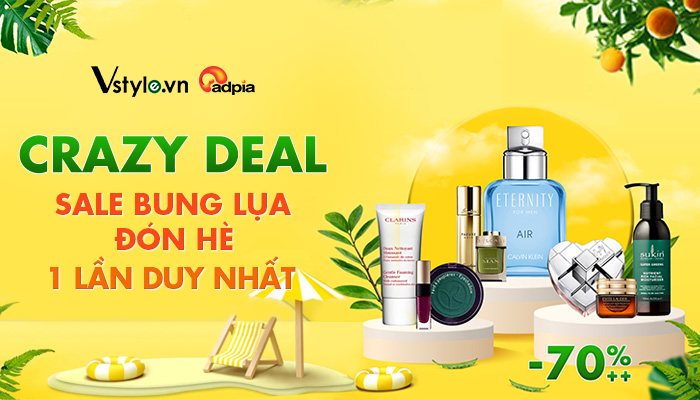 [VSTYLE] Deal tràn trề - Đón hè về rực rỡ tại Vstyle