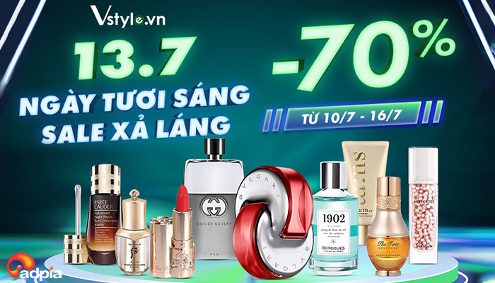 [VSTYLE] NGÀY TƯƠI SÁNG, SALE XẢ LÁNG