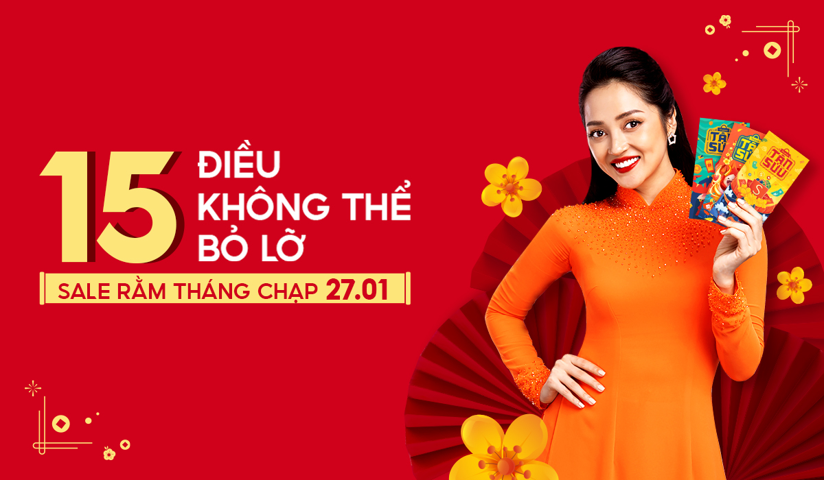 15 điều không thể bỏ lỡ Shopee Sale Tết 2021