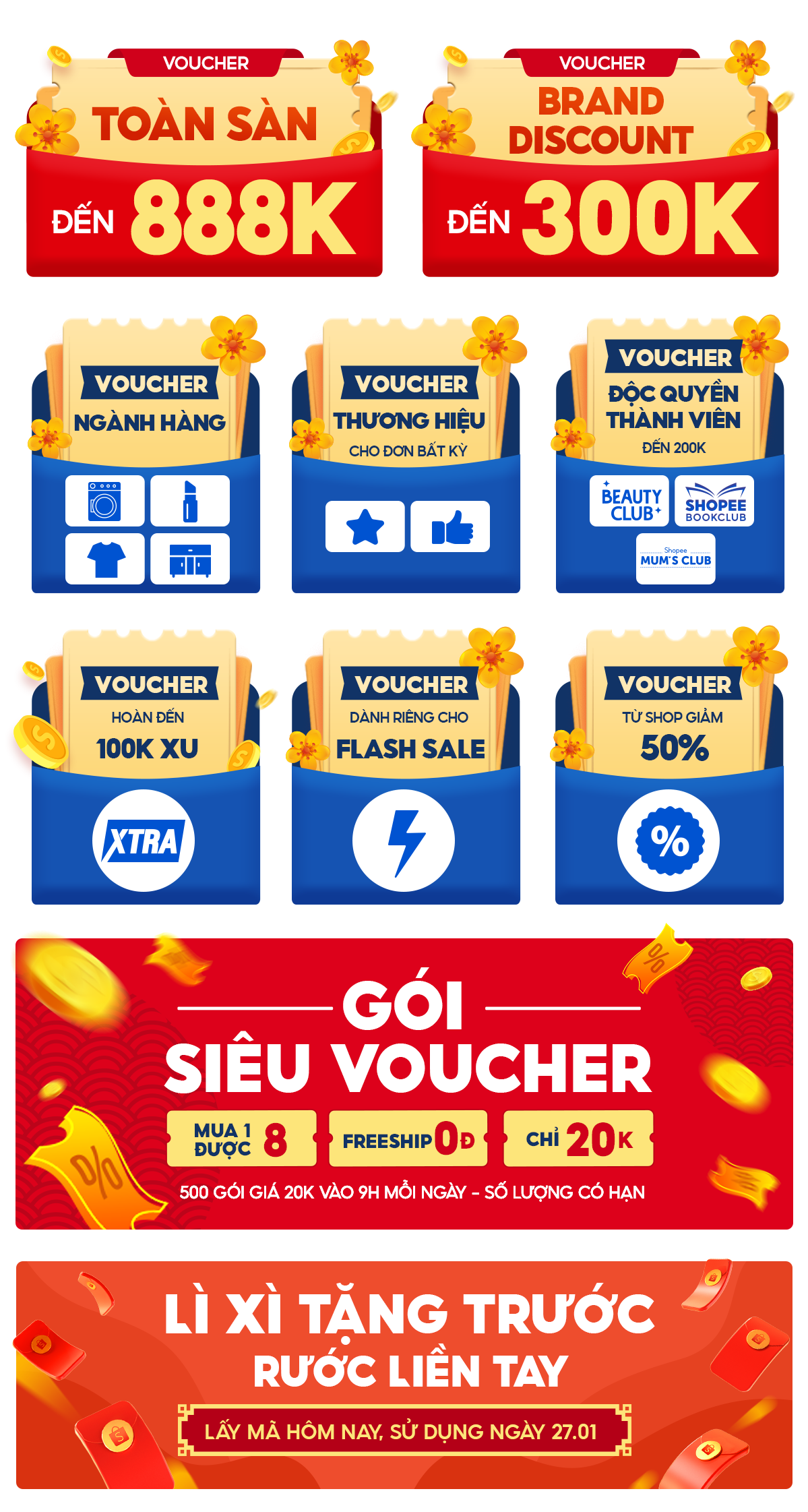 15 điều không thể bỏ lỡ Shopee Sale Tết 2021