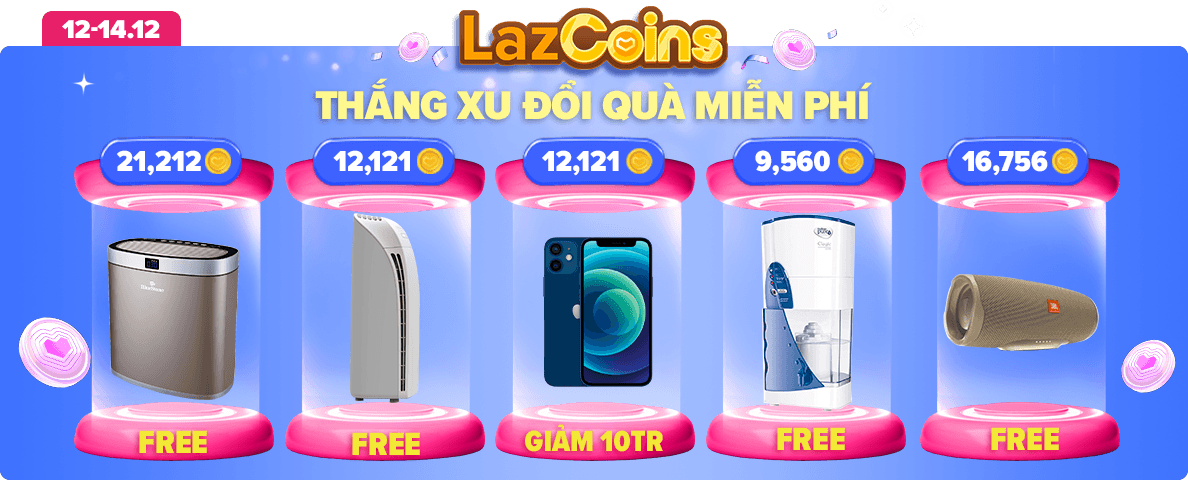 Bí kíp săn sale LAZADA Sale To Nhất Năm 12.12