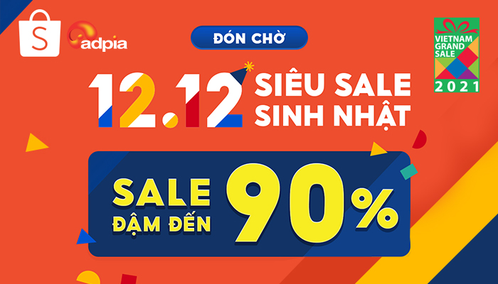 [SHOPEE] ĐÓN CHỜ 12.12 SIÊU SALE SINH NHẬT