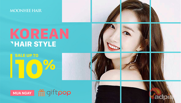 [GIFTPOP] CẮT TÓC THEO PHONG CÁCH HÀN QUỐC GIẢM NGAY 10%