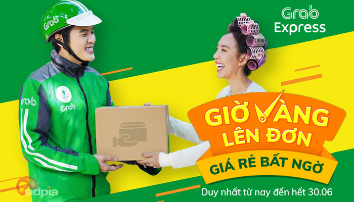 [GRAB] GIỜ VÀNG LÊN ĐƠN, GIÁ RẺ BẤT NGỜ