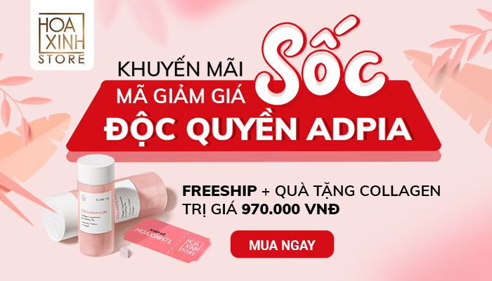 [HOA XINH] TẶNG MÃ GIẢM GIÁ ĐỘC QUYỀN CHO PUBLISHER CỦA ADPIA