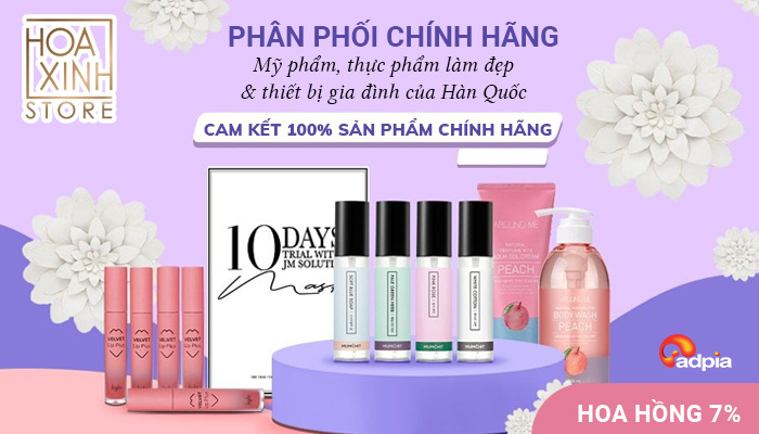 khởi sóng chiến dịch tiếp thị liên kết hoa xinh