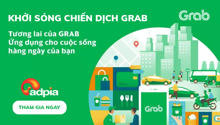 KHỞI SÓNG CHƯƠNG TRÌNH TIẾP THỊ LIÊN KẾT GRAB