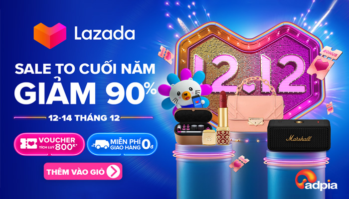 [LAZADA] TEASING 12.12 SALE TO CUỐI NĂM BẮT ĐẦU!!