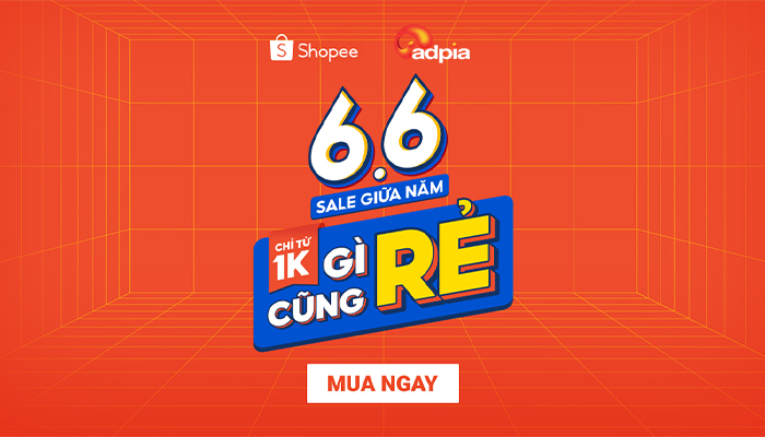 [SHOPEE] 6.6 SALE GIỮA NĂM | GÌ CŨNG RẺ CHỈ TỪ 1K