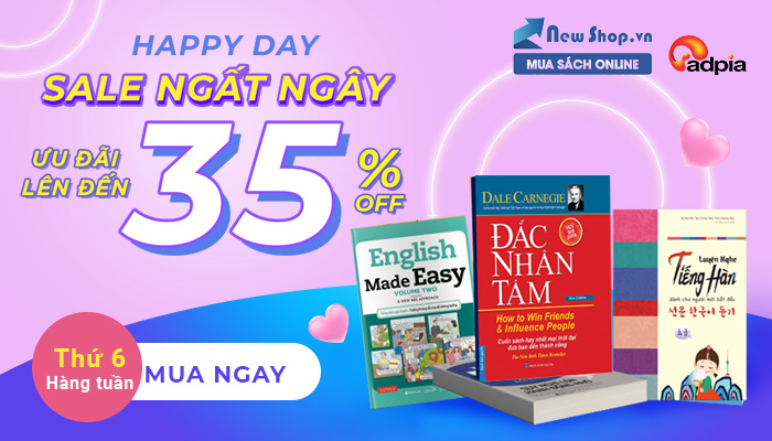 [NEWSHOP] HAPPY DAY II SALE NGẤT NGÂY - THỨ 6 HÀNG TUẦN