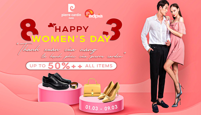 [PIERRE CARDIN] 8/3 HAPPY WOMEN''''S DAY