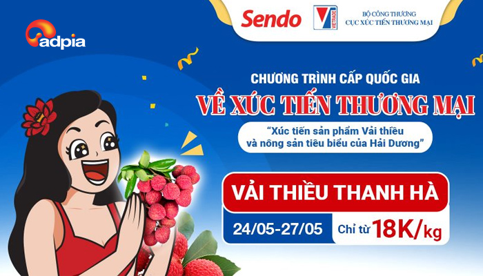 [SENDO] VẢI THIỀU THANH HÀ - ĐẶC SẢN HẢI DƯƠNG ĐÃ CÓ MẶT TẠI SENDO