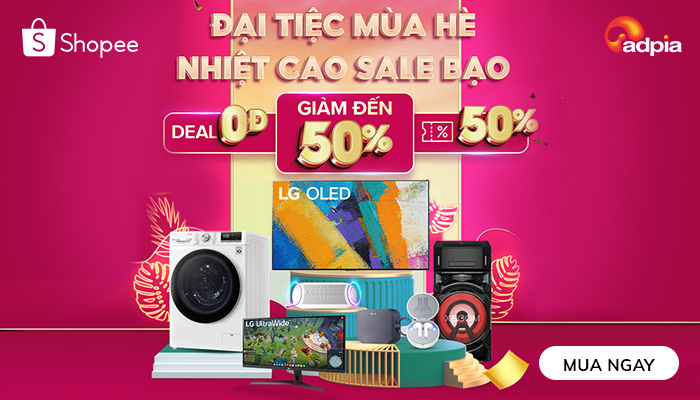 [SHOPEE] LG SUPER BRAND DAY - ƯU ĐÃI NGÀY CUỐI - BUNG LOẠT VOUCHER HOT