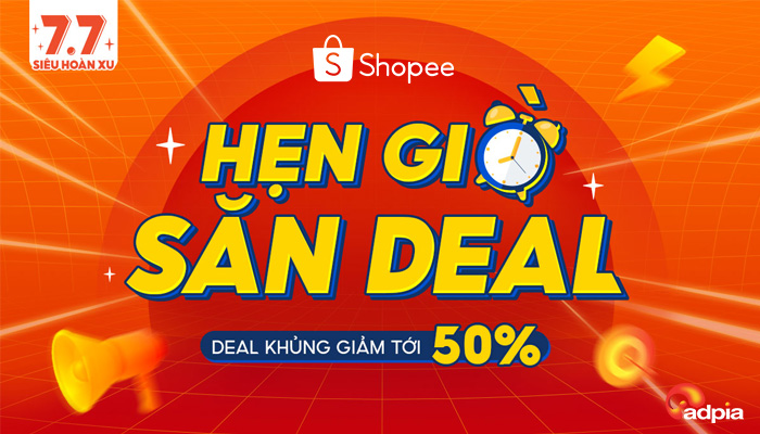 [SHOPEE] CHƯƠNG TRÌNH NỔI BẬT NHẤT 7.7 - SIÊU HỘI HOÀN XU