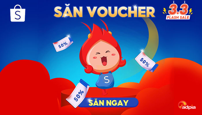 [SHOPEE] "3.3 FLASH SALE RẺ VÔ ĐỊCH" VOUCHER ƯU ĐÃI CỰC HOT