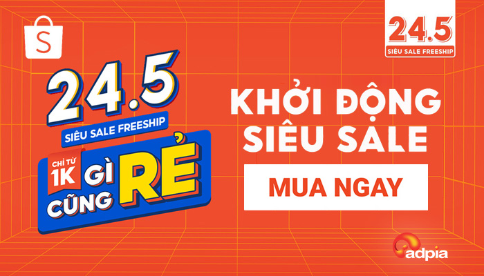 [SHOPEE] TỔNG HỢP VOUCHER SALE D-DAY 24/5 - NGẬP TRÀN FREESHIP