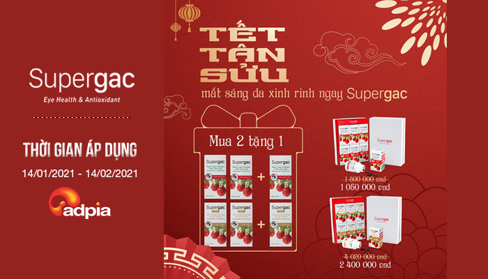 MẮT SÁNG DÁNG XINH RINH NGAY SUPERGAC GIẢM GIÁ ĐẾN 40% 