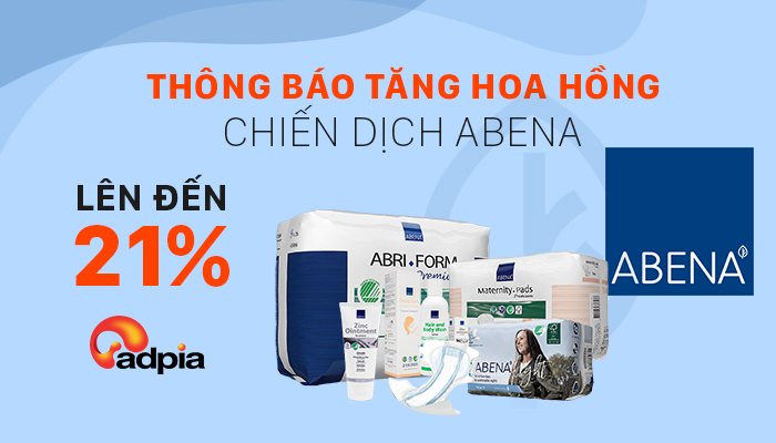 thông báo tăng hoa hồng chiến dịch ABENA