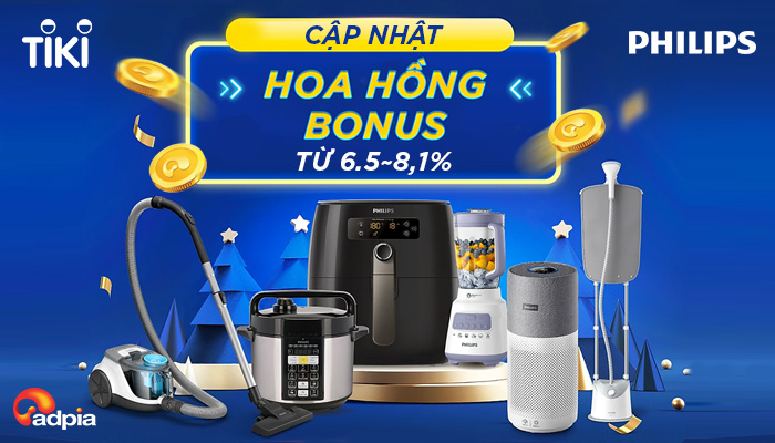 [TIKI] CẬP NHẬT HOA HỒNG BONUS TỪ TIKI THÁNG 12