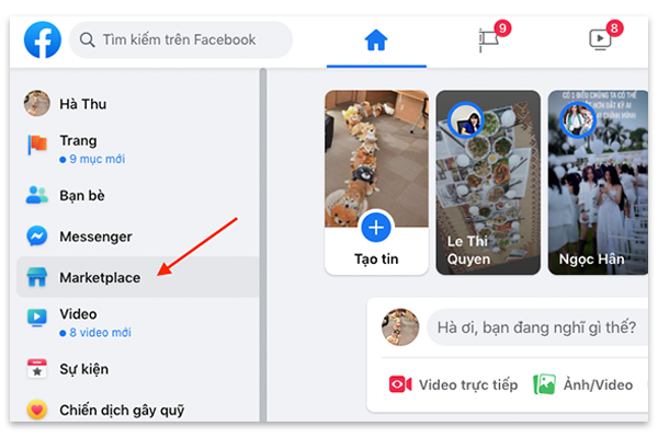 Hướng dẫn sử dụng Facebook Marketplace làm affiliate