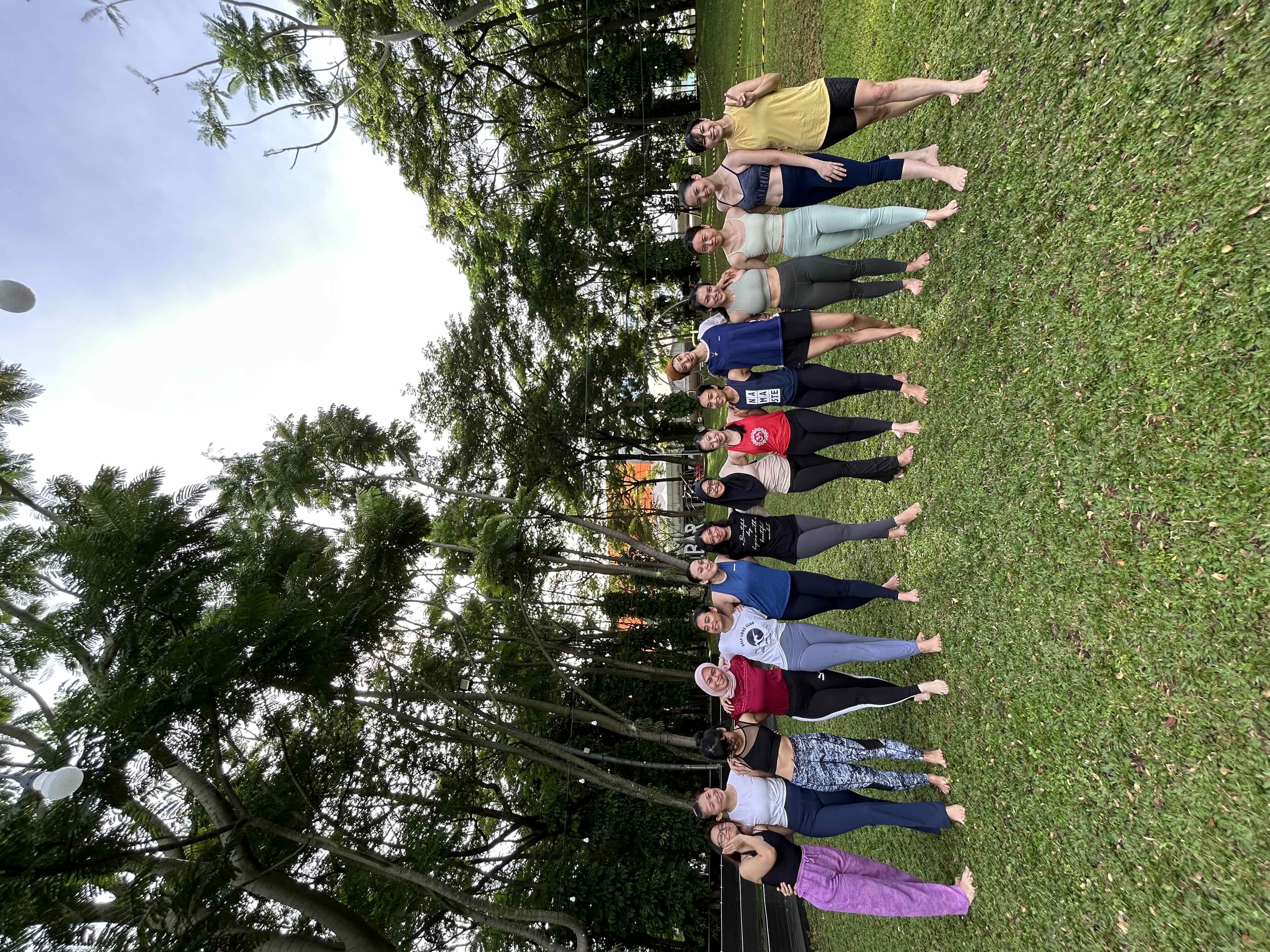 Yoga in the Park and Grounding Practice 
