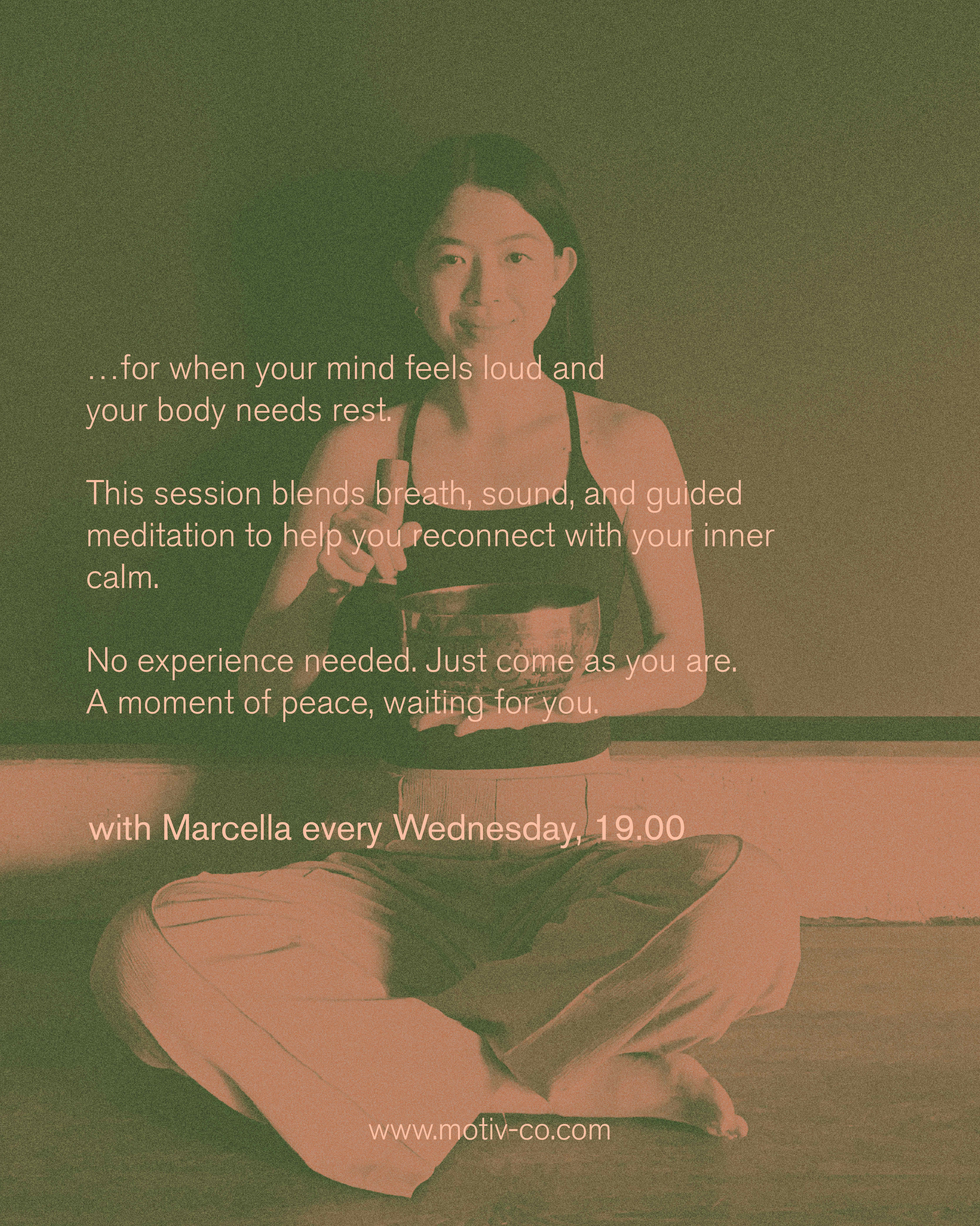 Sound Healing & Meditation with Marcella