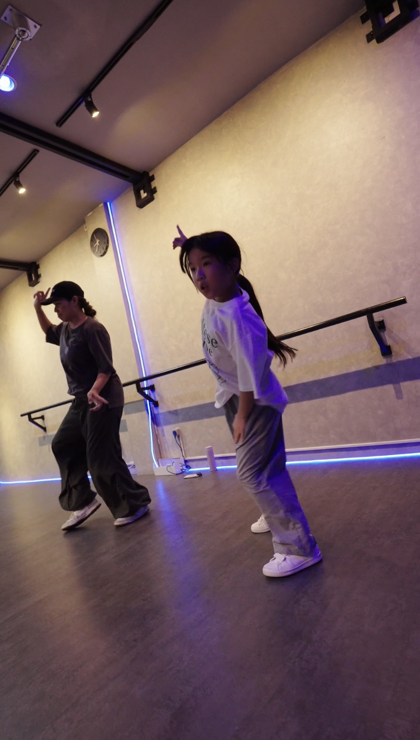 Hip hop kids - in Studio