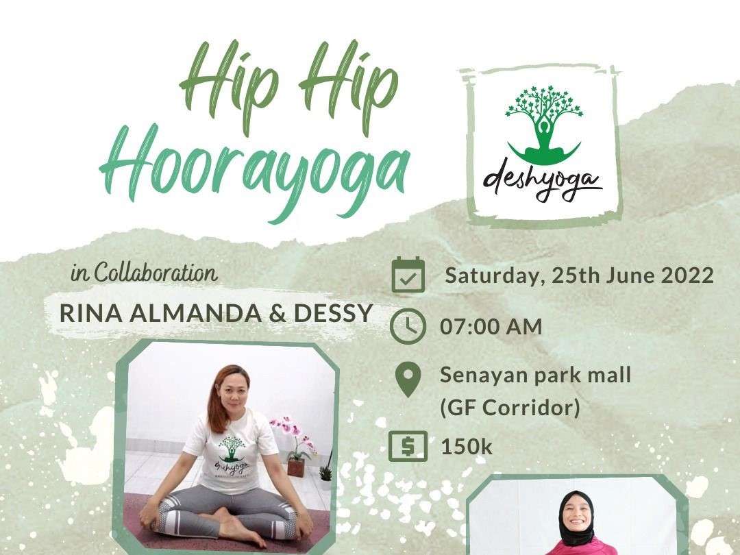 Hip Hip Hoorayoga - At Senayan Park Mall (GF Corridor)
